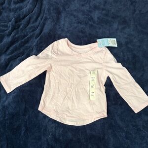 Cat & Jack Light Pink Long Sleeve Tee